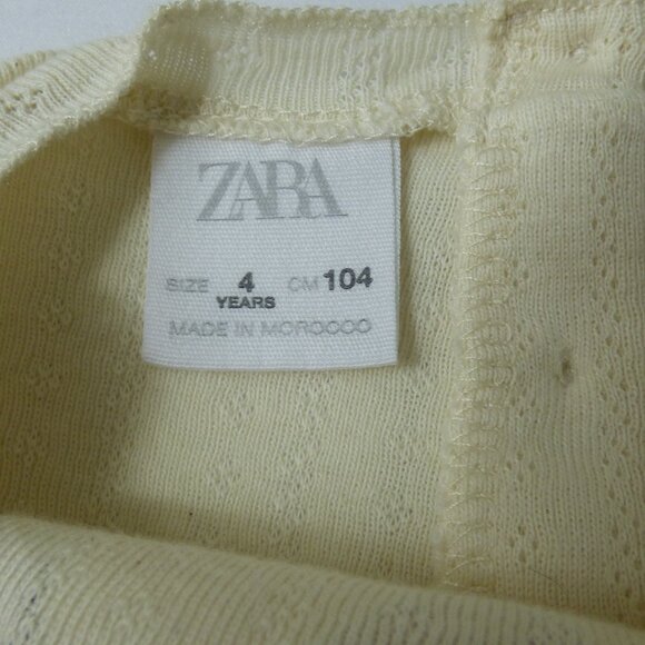 ZARA Disney Kids' Birthday Dress & Knit Crown Headband, Size 4 Years - Picture 3 of 3